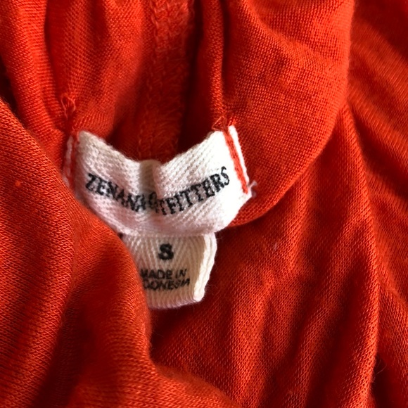 Orange boho top size S - Picture 7 of 7